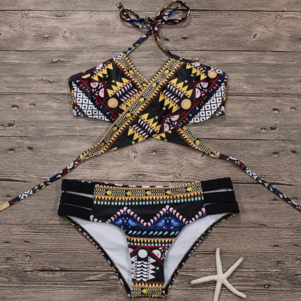 Tribal Pattern Bikini